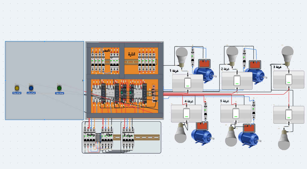 Automatic transfer panels